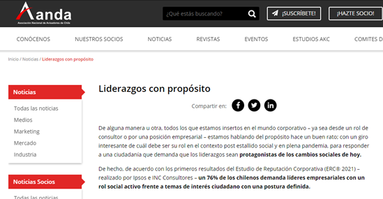 Liderazgos con propósito